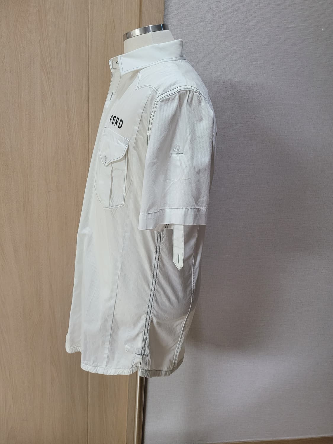 지스타 G-Star Raw 남자 웨스턴스타일 반팔셔츠 100 화이트 상품이미지5