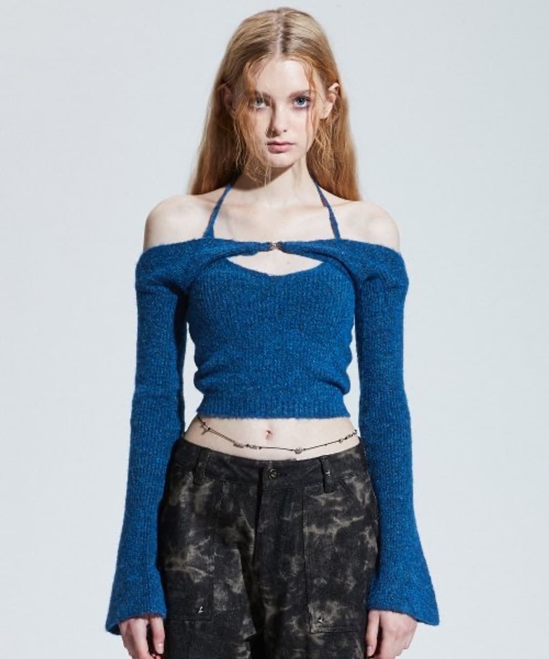 페인오어플레져 세이렌 볼레로 세트 마린블루 상품이미지1