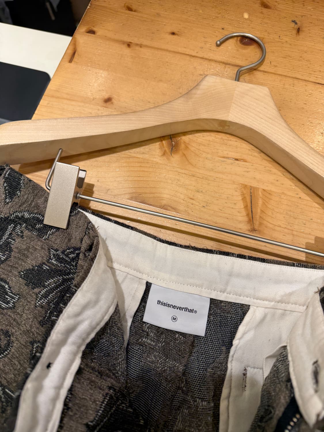 디스이즈네버댓 플라워 자카드 팬츠 U501 상품이미지4