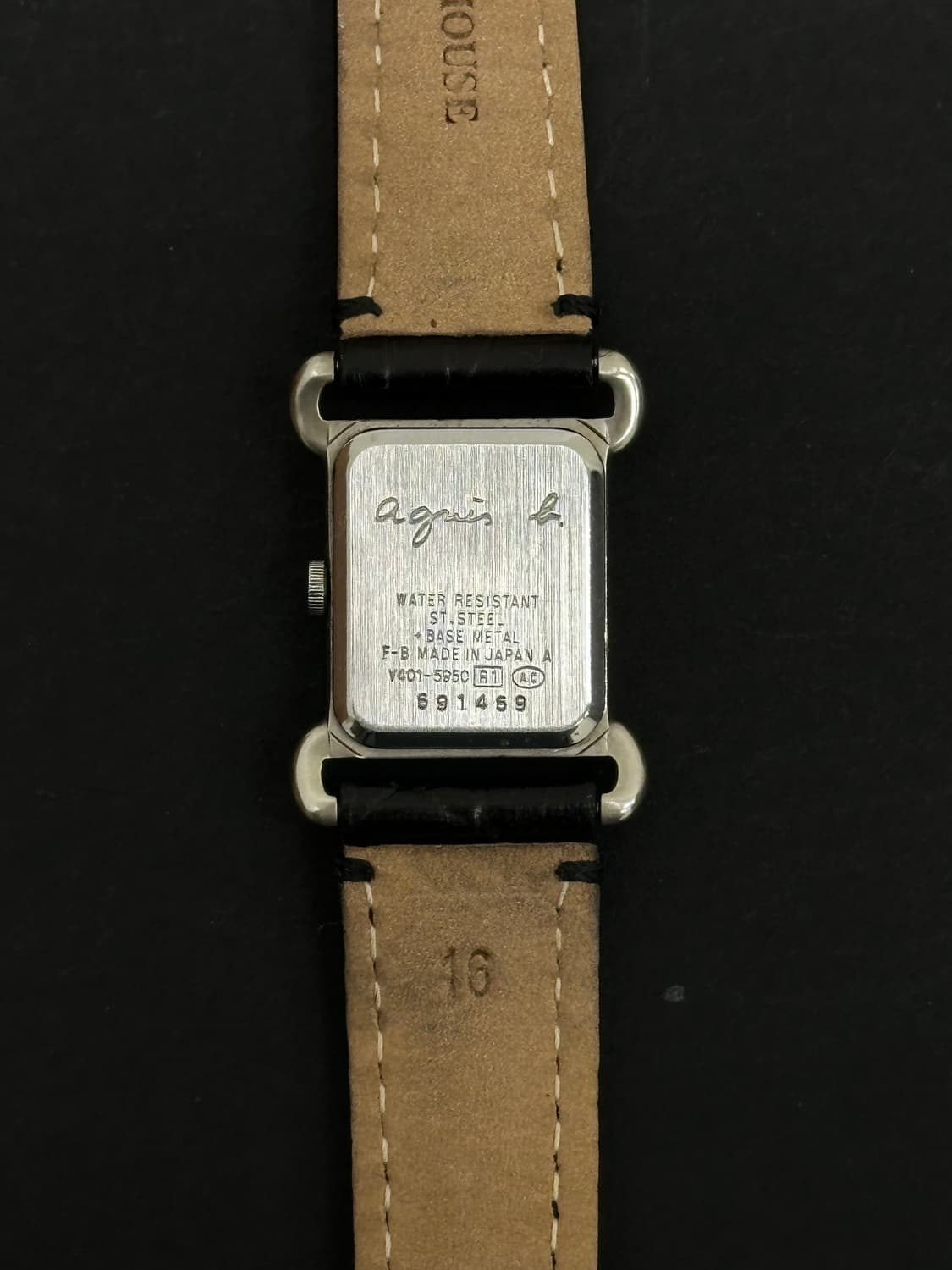 아네스베 스퀘어 쿼츠 시계 상품이미지6