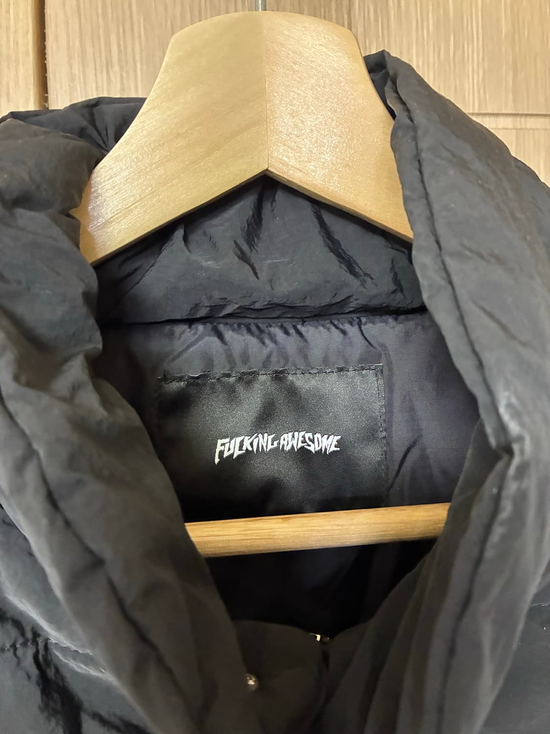 [M]퍼킹어썸 FA 딜 푸퍼 레이싱자켓 블랙 상품이미지3