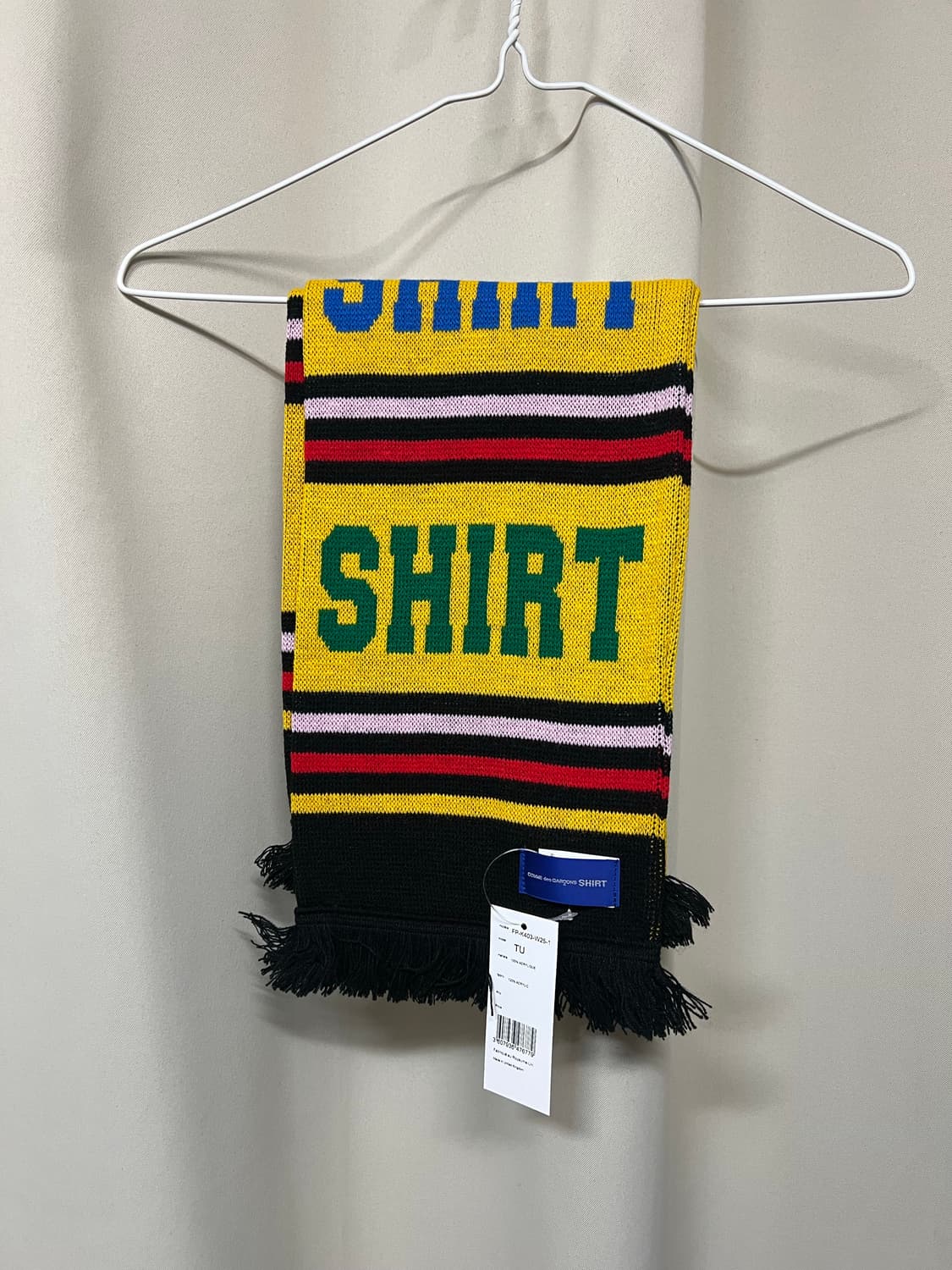 꼼데가르송 셔츠 머플러 상품이미지3