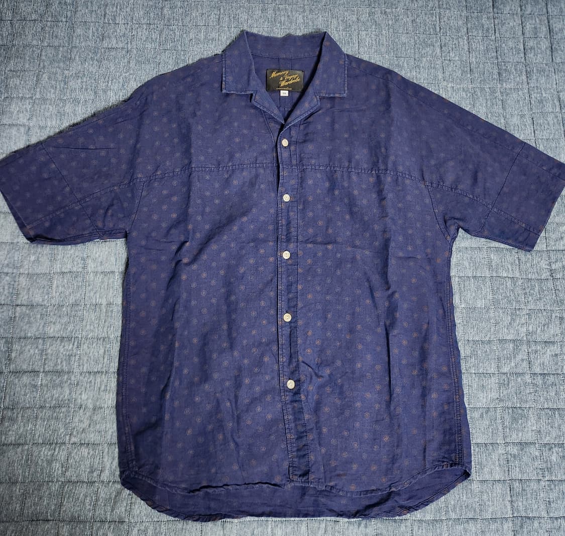 커스텀멜로우 린넨 쿠반 셔츠 상품이미지2