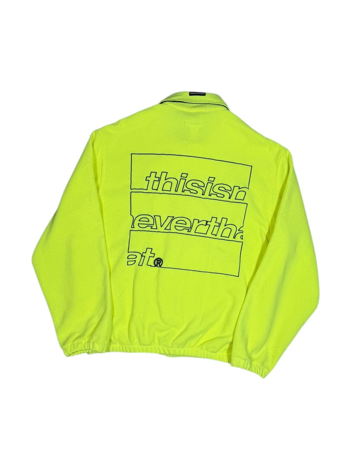 Thisisneverthat 디스이즈네버뎃 네온컬러 후리스 상품이미지1