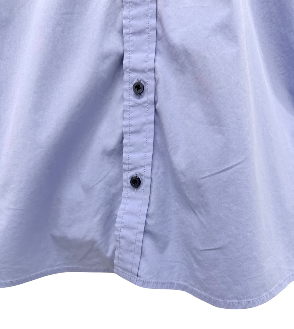 라코스테 옥스포드 셔츠 소라색 (여성M) 상품이미지6