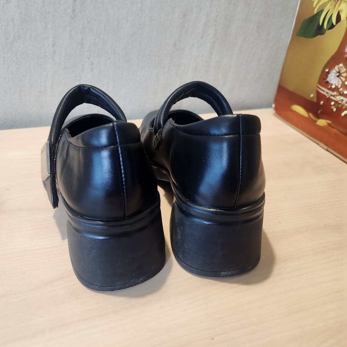 도톰스트랩 메리제인 힐 240 / 꾸안꾸 포인트슈즈 상품이미지3