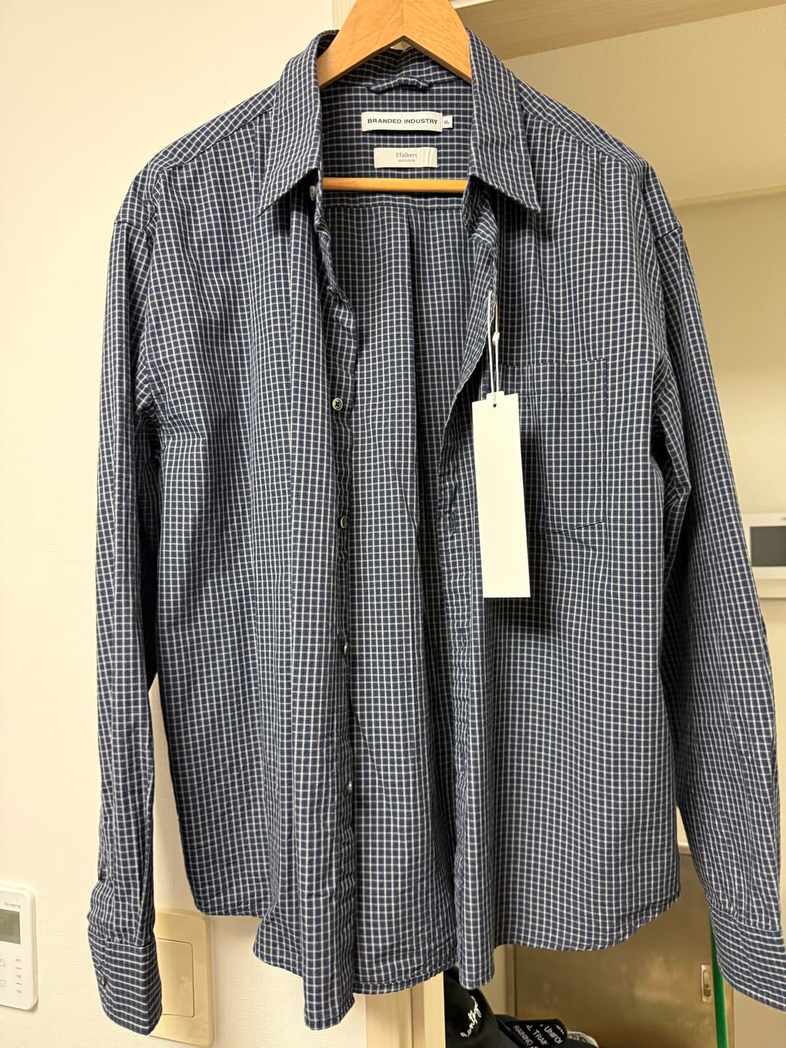 브랜디드 스토커즈 콜라보 셔츠 XL사이즈 새상품 상품이미지1