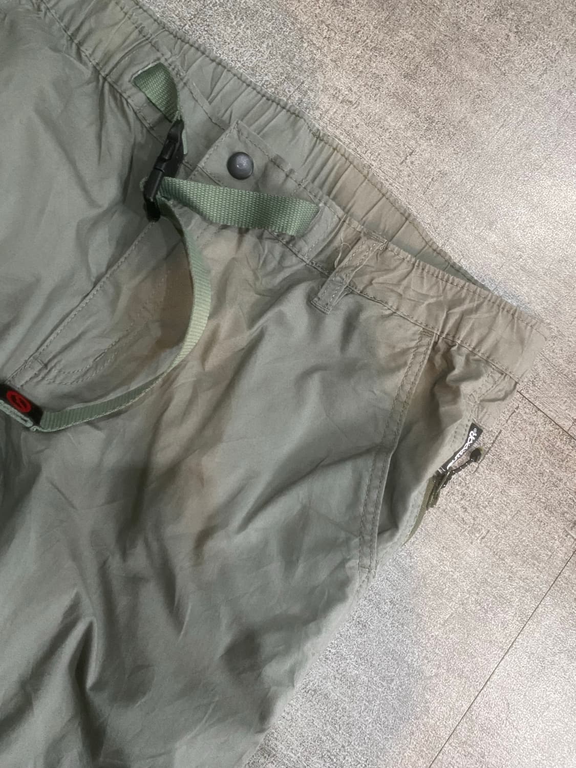 일본빈티지 Outdoor 올드스쿨아메카지스트릿 혁오풍 벨트워크팬츠 상품이미지2