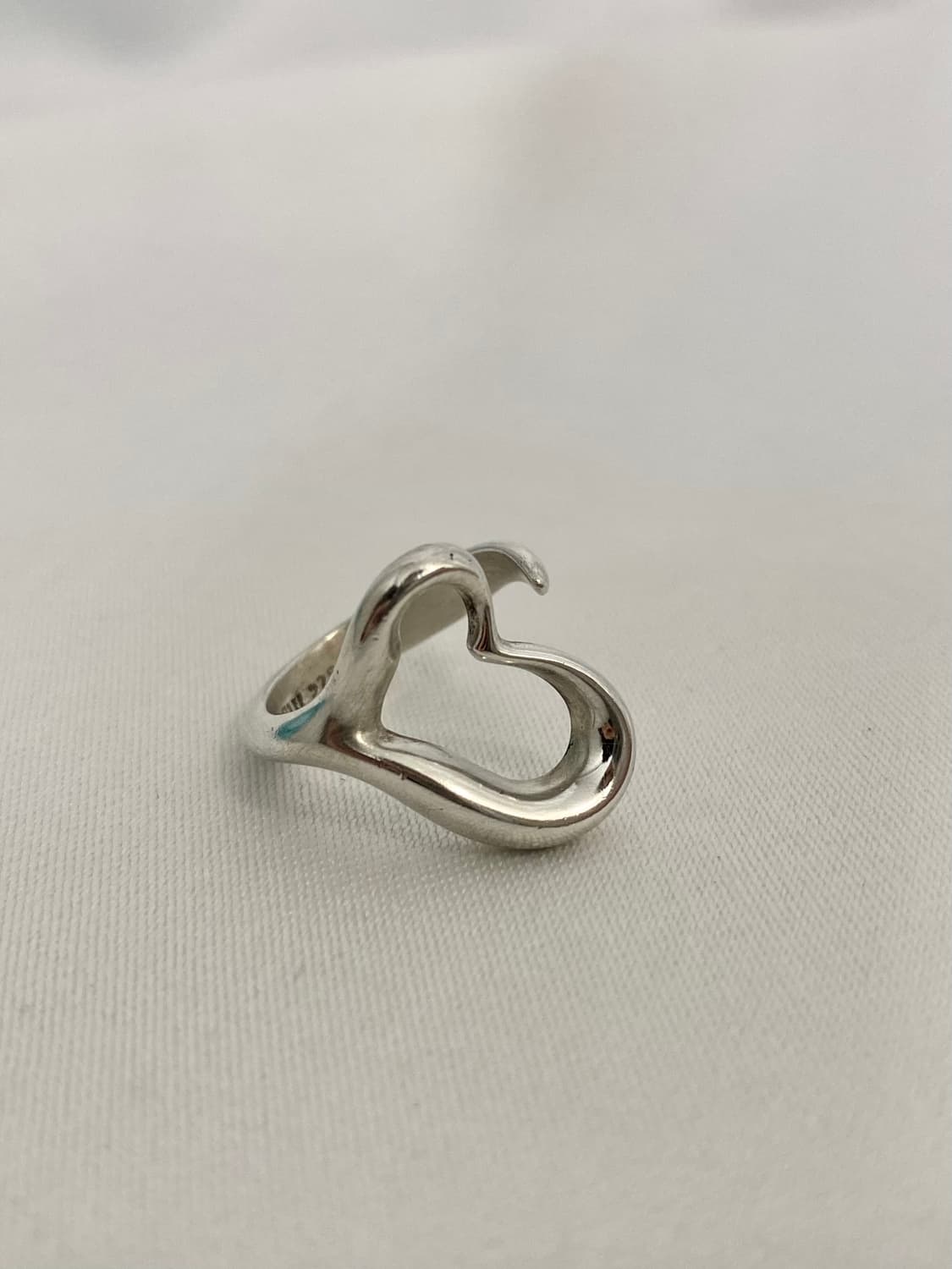 Tiffany&Co heart 925silver rin 상품이미지2