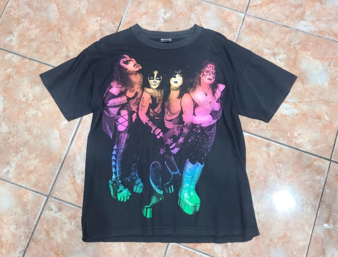 90년대 KISS THEY'RE BACK 키스 빈티지티셔츠 상품이미지1