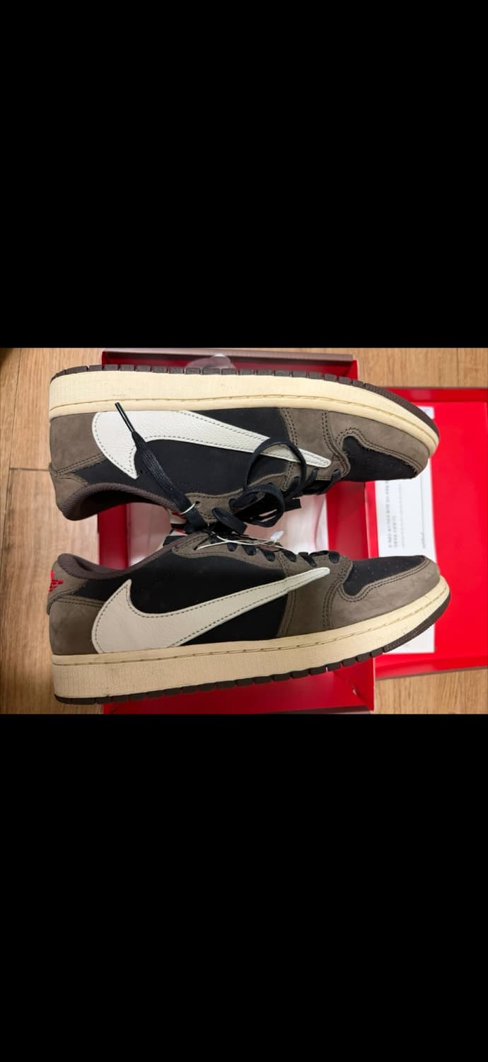 스캇 조던1 0g 로우 모카 270 사이즈 상품이미지1