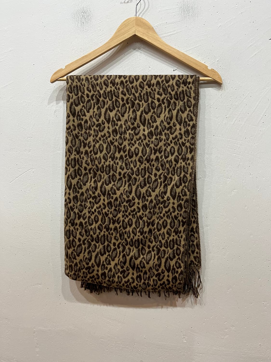 일본빈티지 레오파드 숄 머플러 상품이미지1