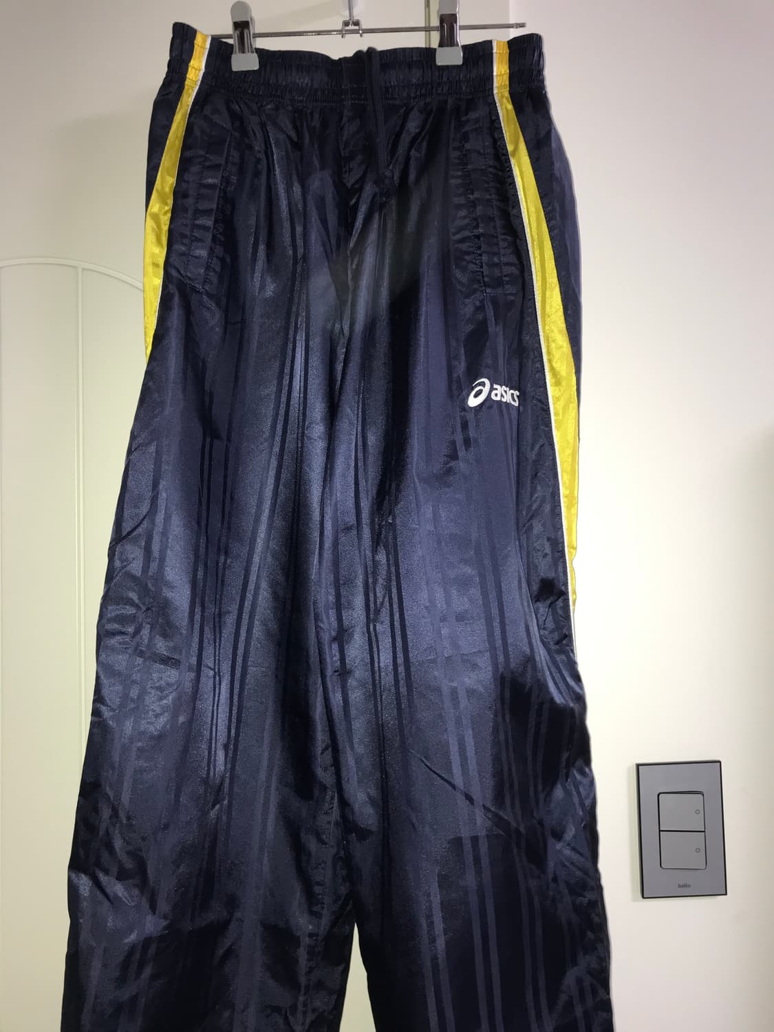 아식스 트레이닝 바지 네이비 상품이미지1