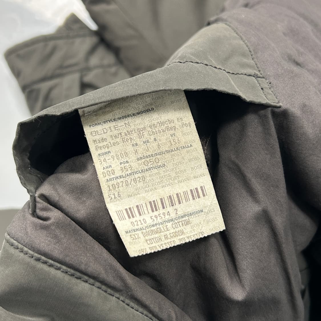 휴고보스 오렌지탭 고어텍스 필드자켓  상품이미지9