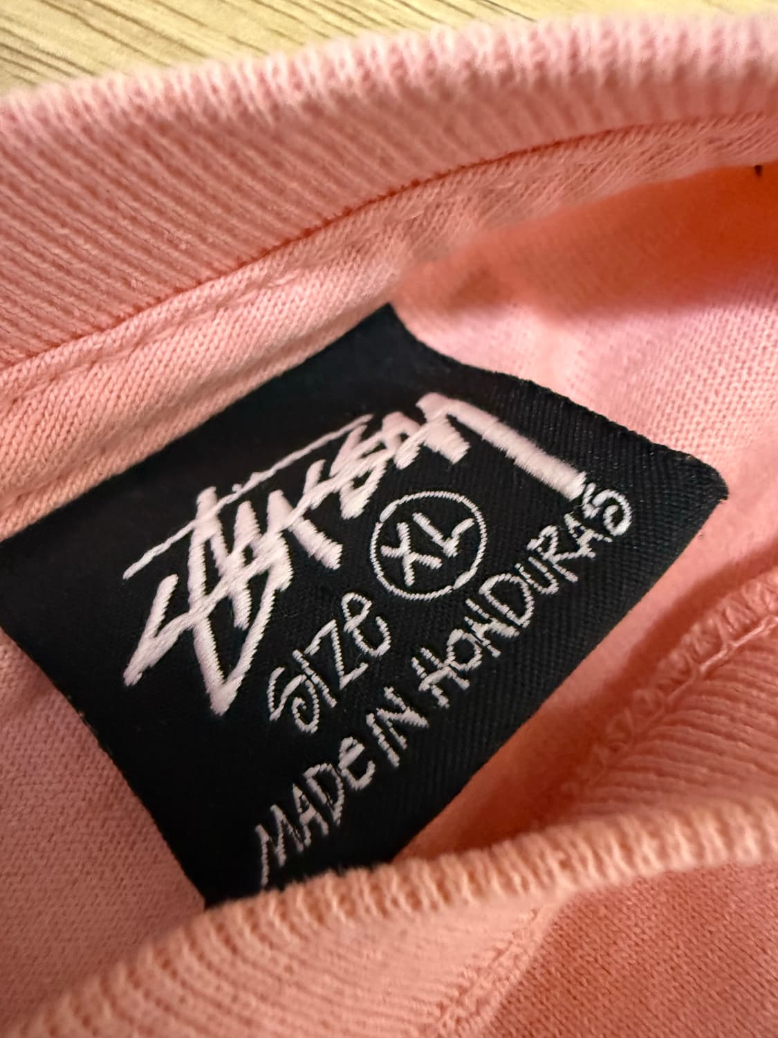 스투시 로케이션 핑크 반팔 (xl) 상품이미지2