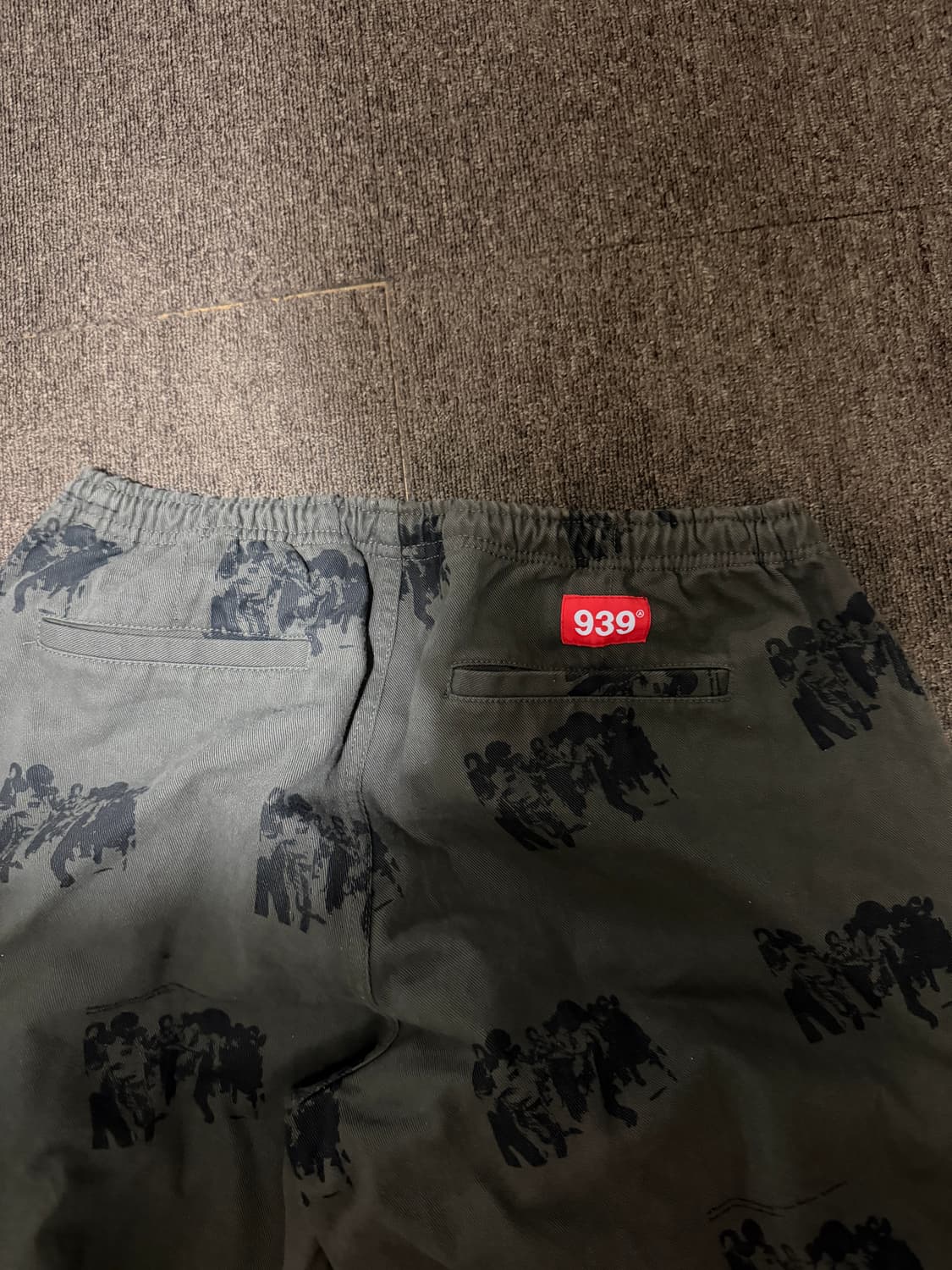 939 프린팅 팬츠 상품이미지3