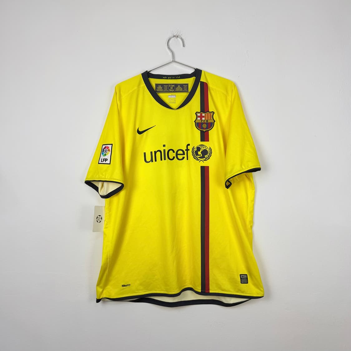 08-09 바르셀로나 어웨이 푸욜 유니폼 상품이미지6