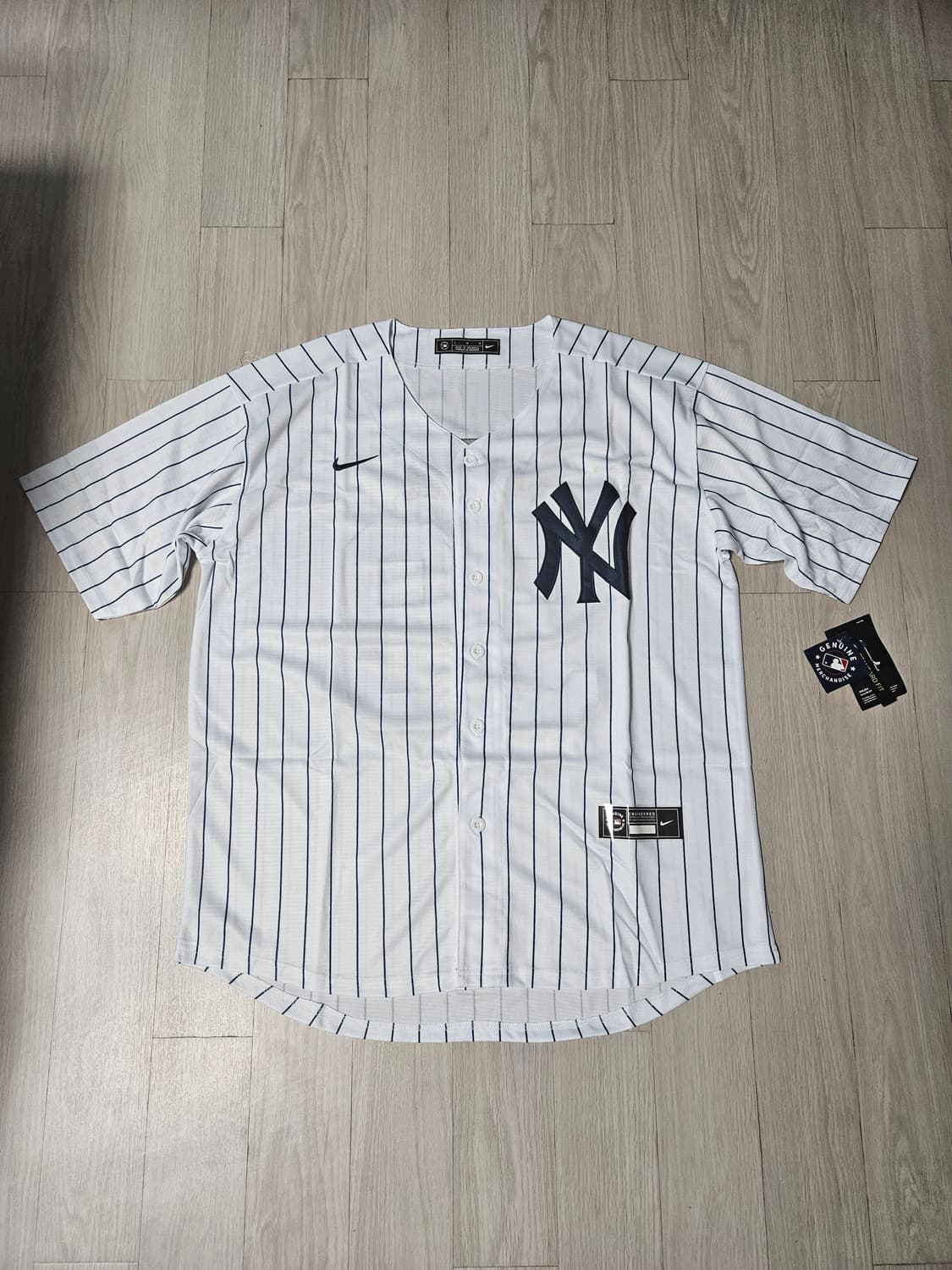 Nike mlb NY  양키즈 져지 블록코어룩 새제품 상품이미지1