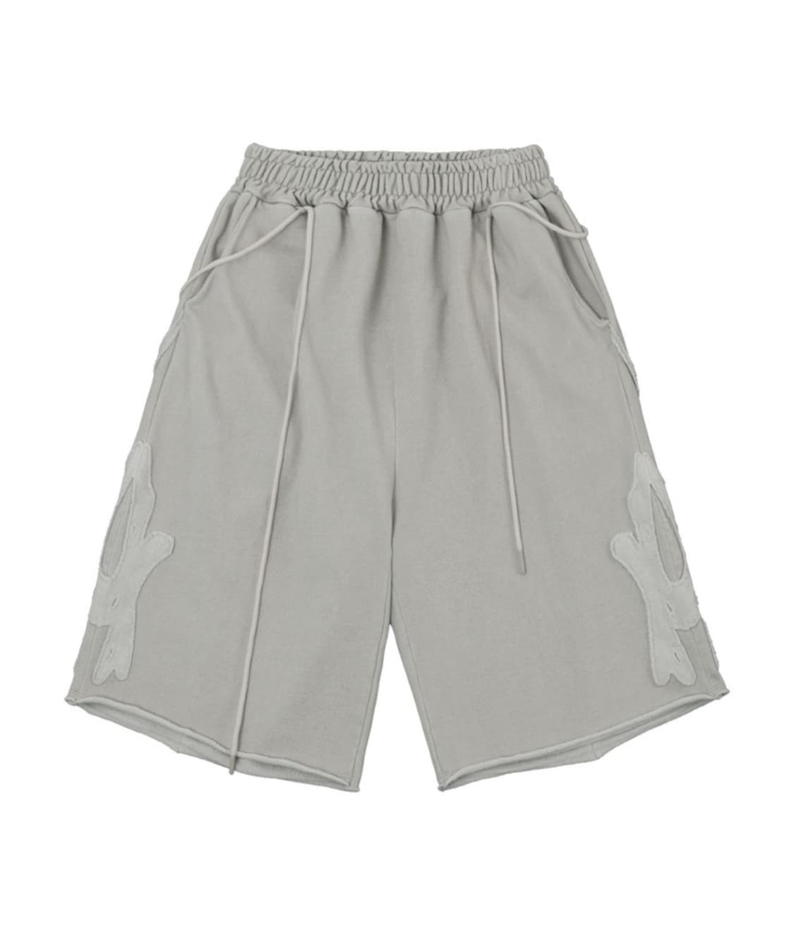 Ojos Rough Cut Half Pants ​cream 상품이미지2
