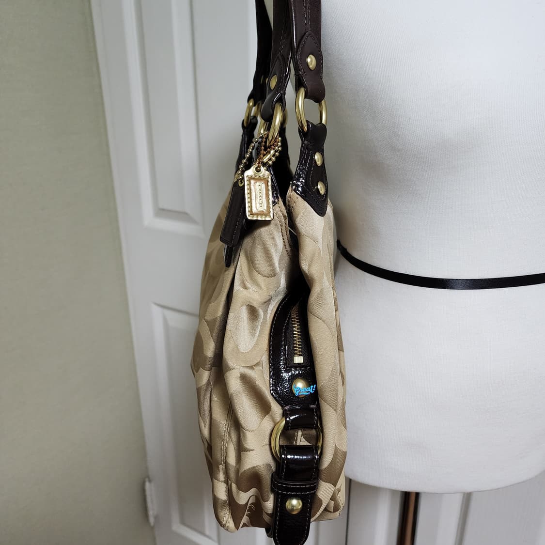 상태굿) 코치 숄더백 상품이미지4