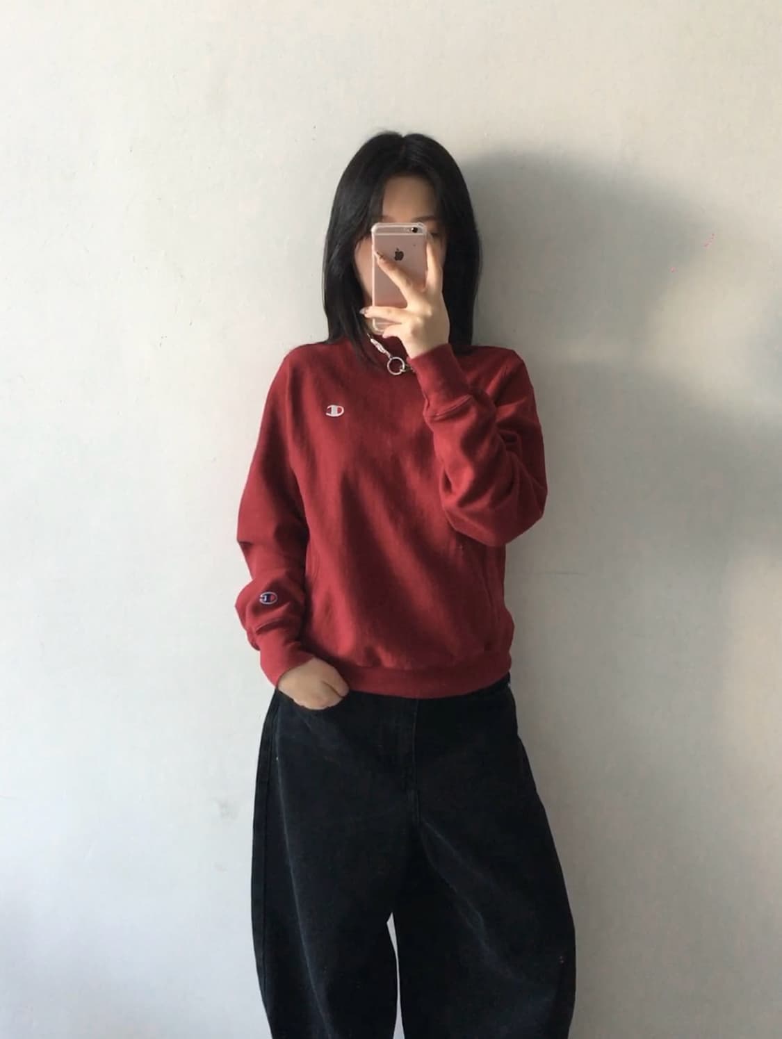 챔피온 리버스위브 맨투맨 상품이미지1