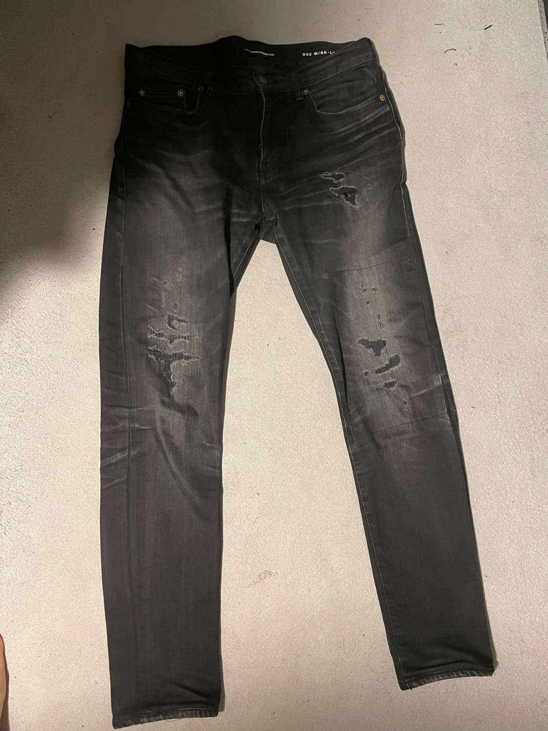 생로랑 데님 디스트로이드 28 d02 상품이미지1