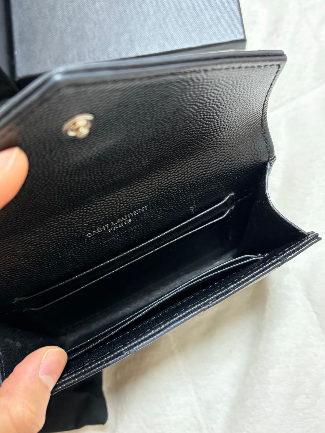 입생로랑 은장 지갑 상품이미지7