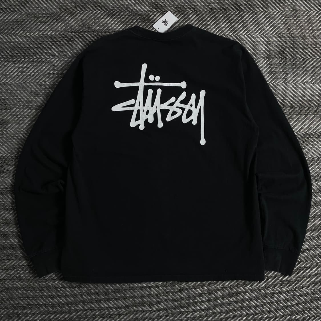 스투시 베이직 빅로고 박시핏 롱슬리브 티셔츠o 3463 상품이미지1