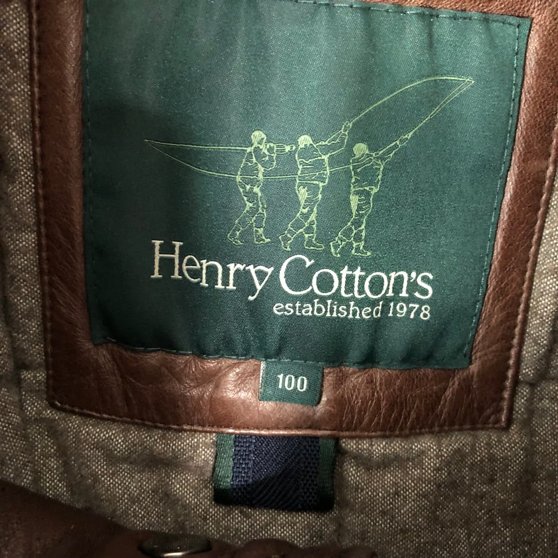 헨리코튼 레더자켓  상품이미지9
