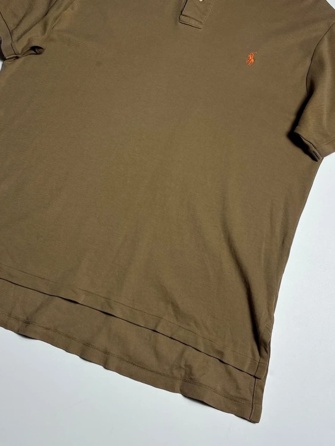 폴로 랄프로렌 커스텀핏 포니 자수 반팔 카라 티셔츠 R1344 상품이미지3