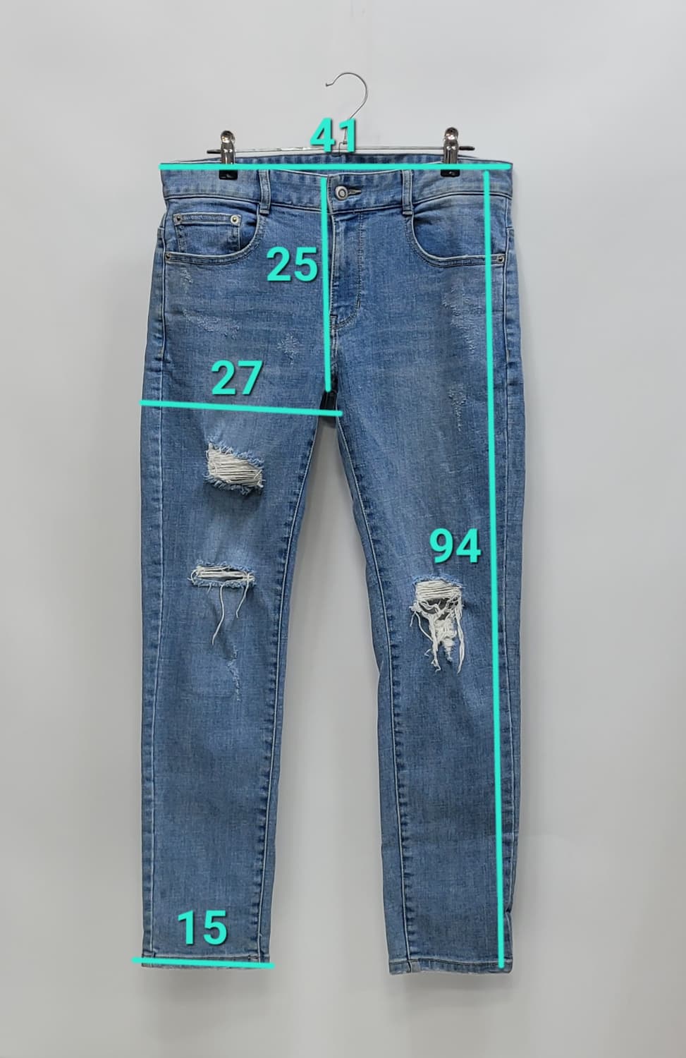 SOLID HOMME 솔리드 옴므 디스트로이드 데님 청바지 / 남 30
 상품이미지10