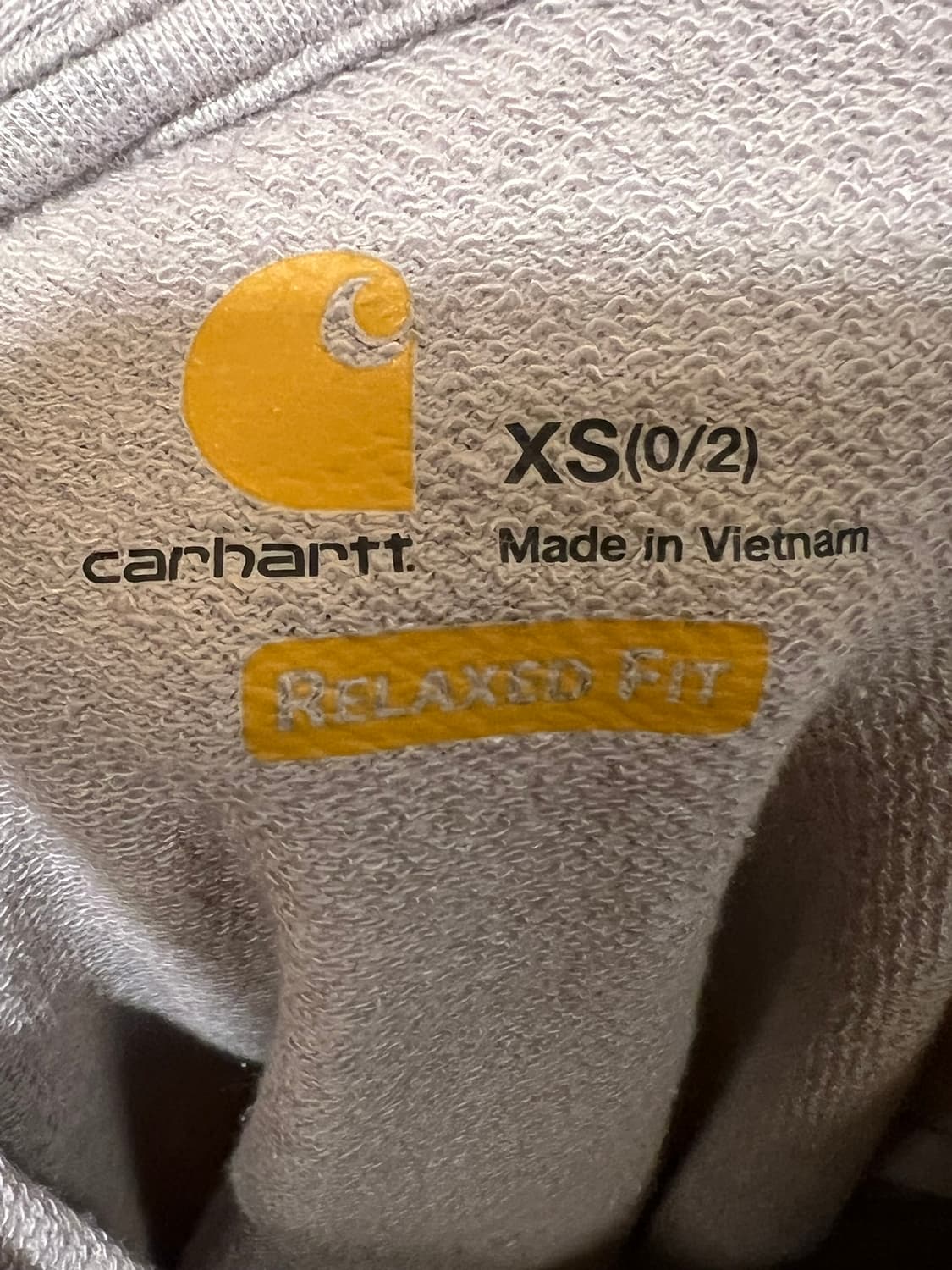 [55~66] 칼하트 카울넥 로즈 그레이 슬릿 후드티셔츠 상품이미지7