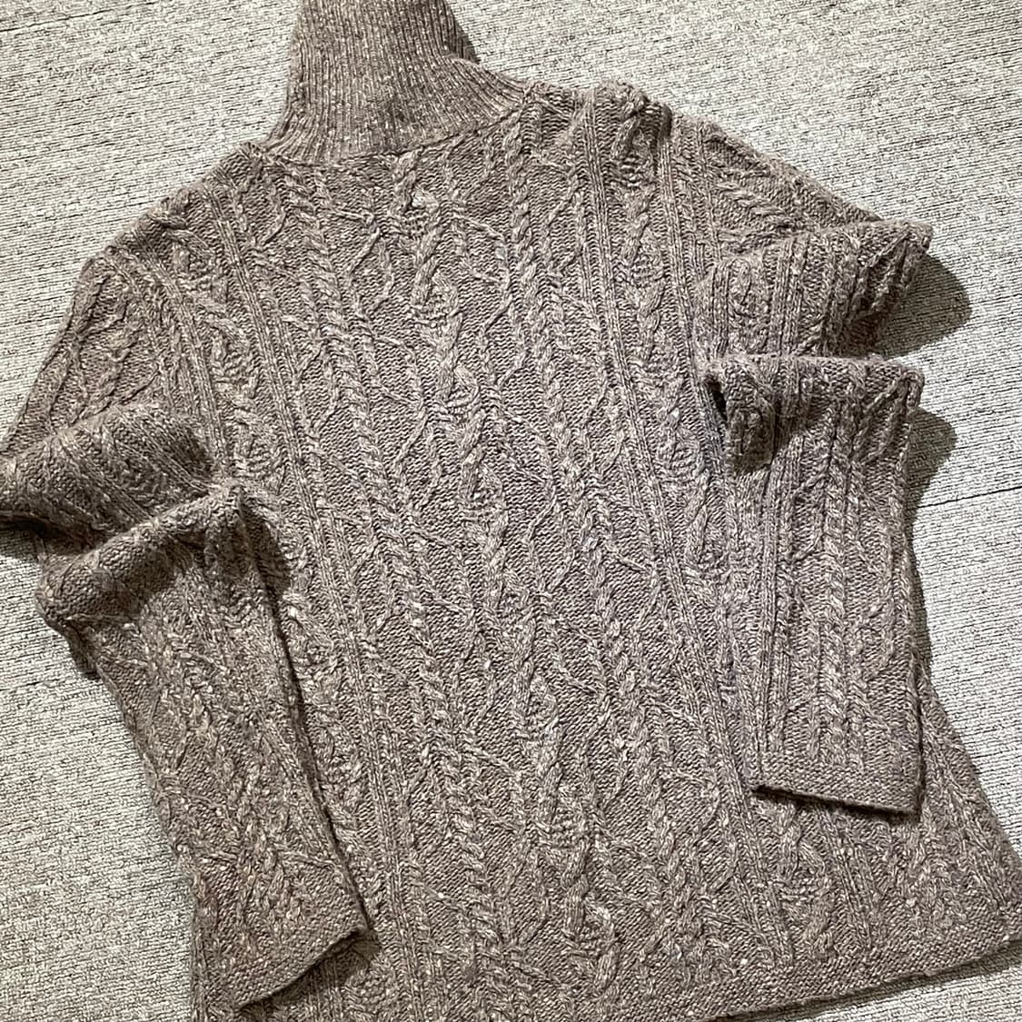 (XL) LAUREN 로렌 랄프 로렌 목폴라 케이블 니트 상품이미지6