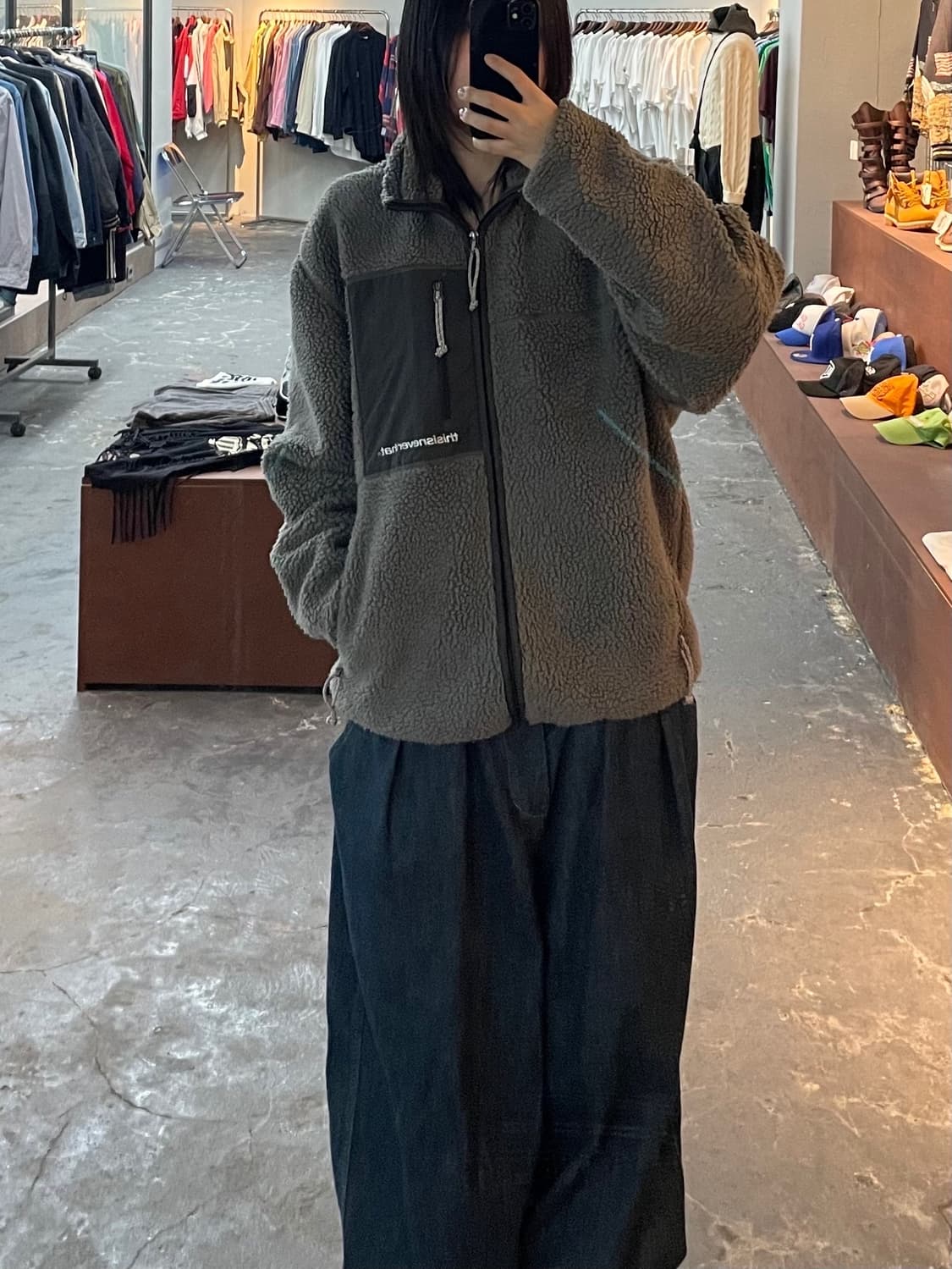 디스이즈네버댓 SP 셰르파 플리스 자켓 H1025 상품이미지1