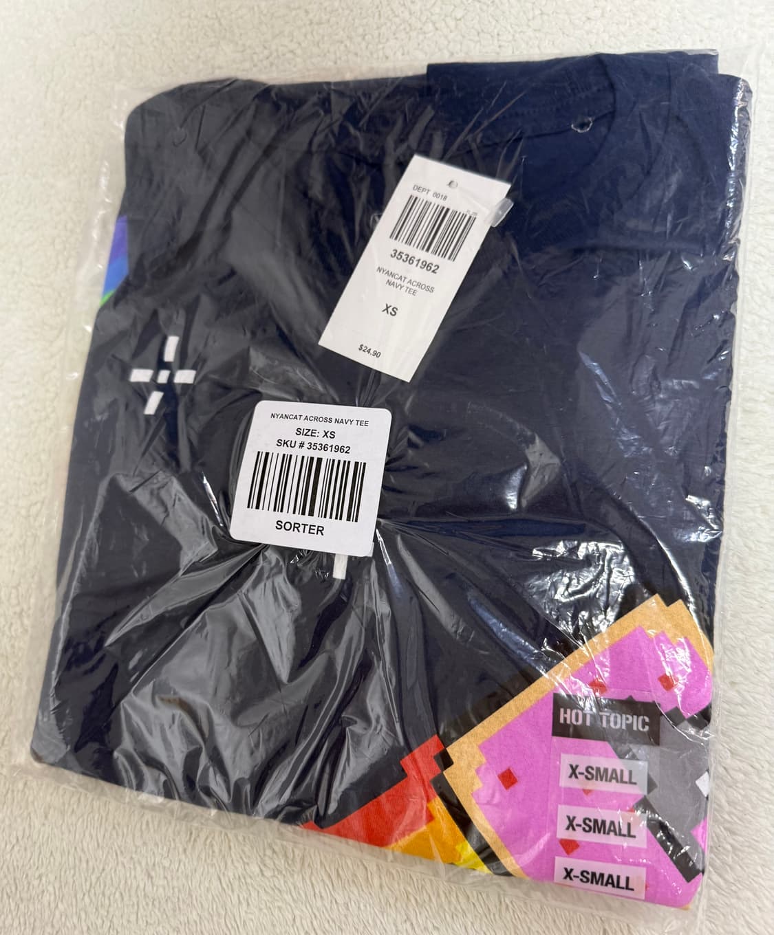 핫토픽 냥캣 티셔츠 상품이미지2