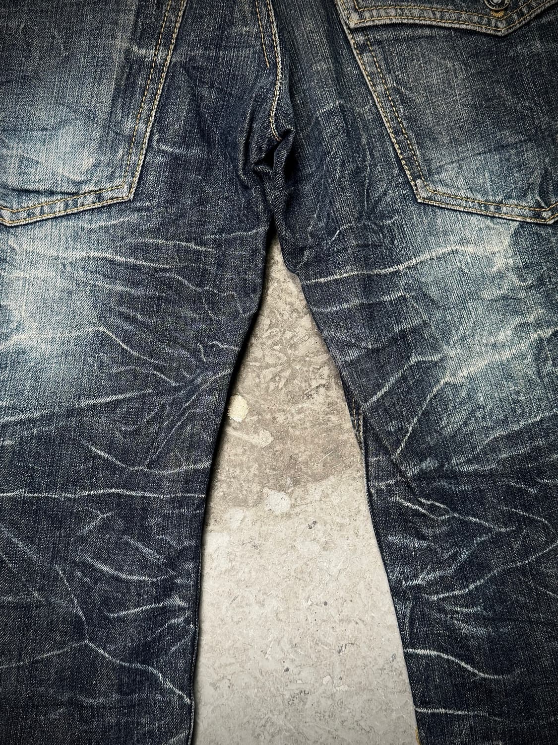Double Belt Patchwork Denim Shorts   상품이미지9