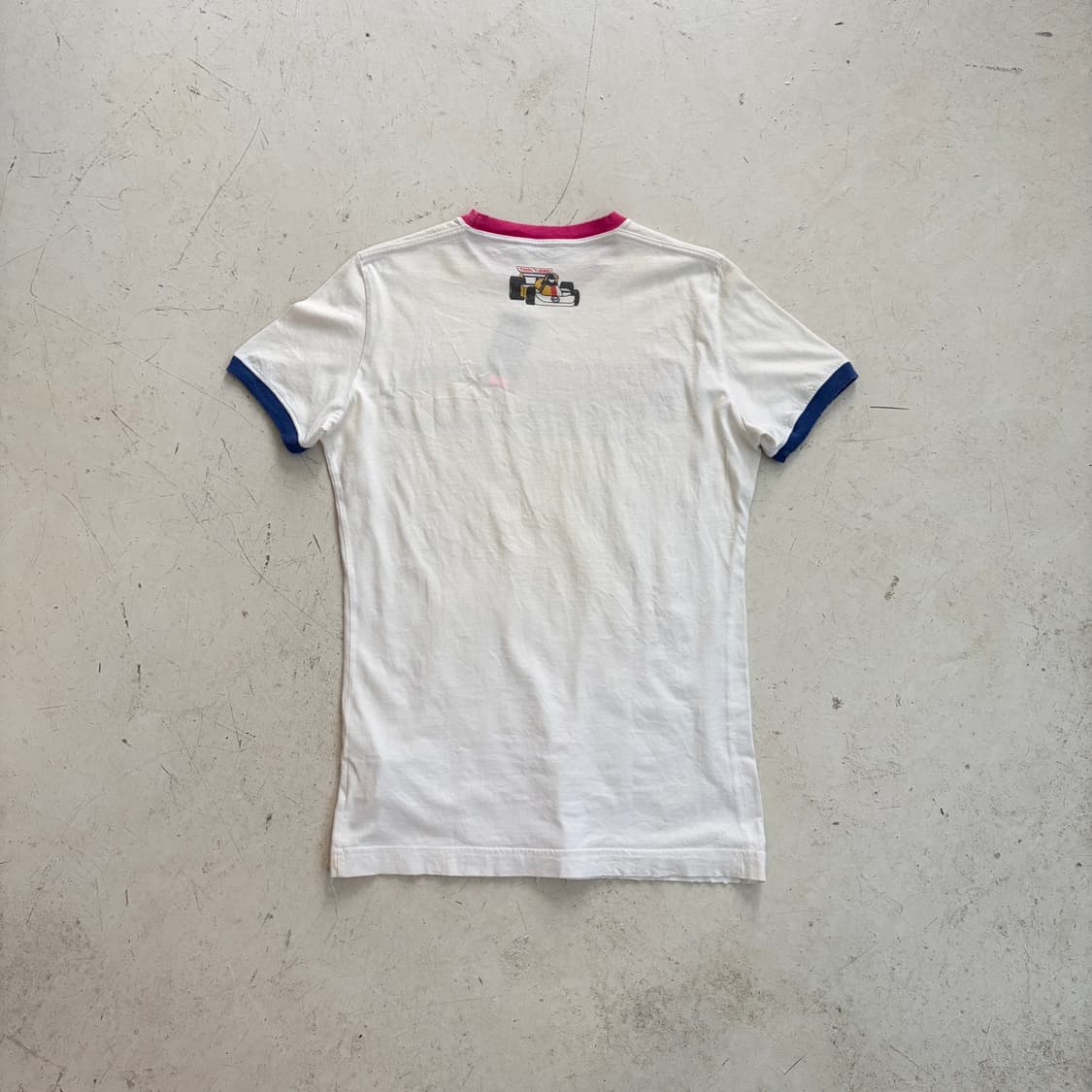 디스퀘어드 빈티지 링거 반팔티 S 상품이미지9