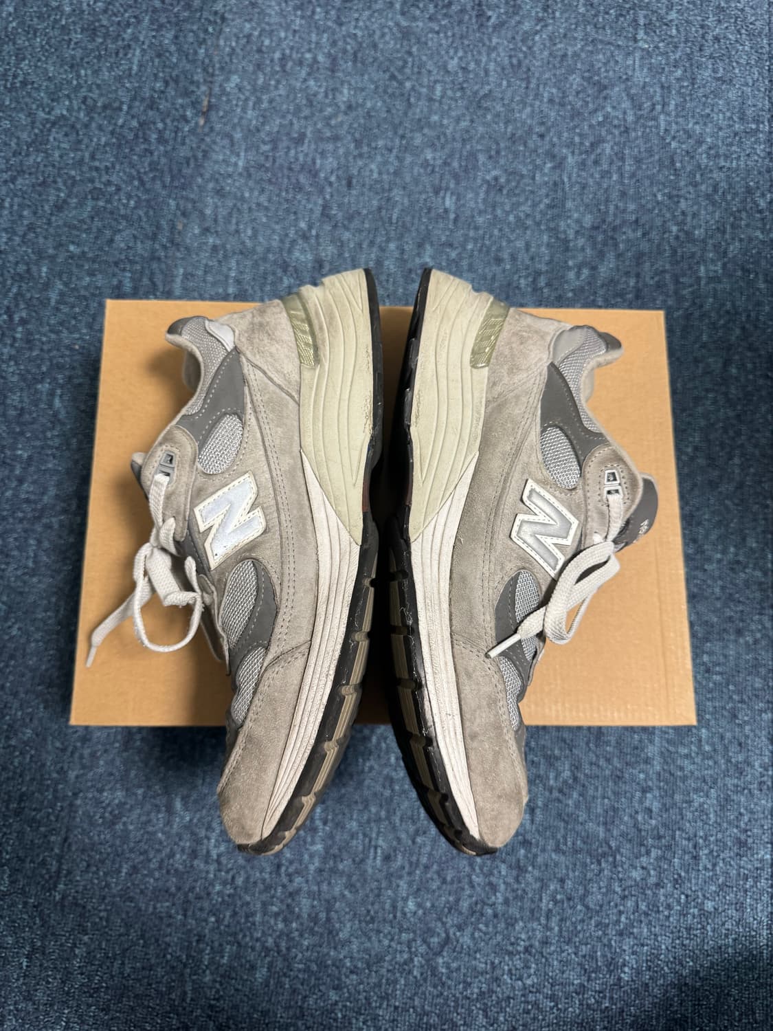 뉴발란스 992 그레이 275 판매 상품이미지3