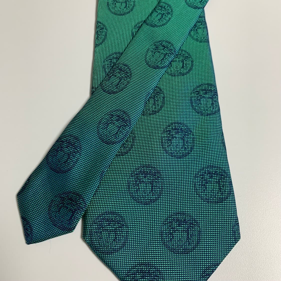 베르사체(VERSACE) 메두사로고 모노그램 명품넥타이 최상급 A+ 상품이미지4