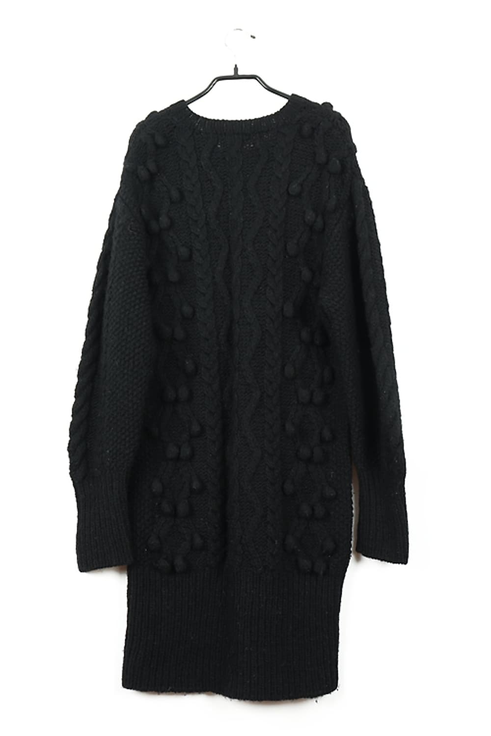 B CLUB 니트원피스 폼폼니트원피스 케이블니트원피스 상품이미지3