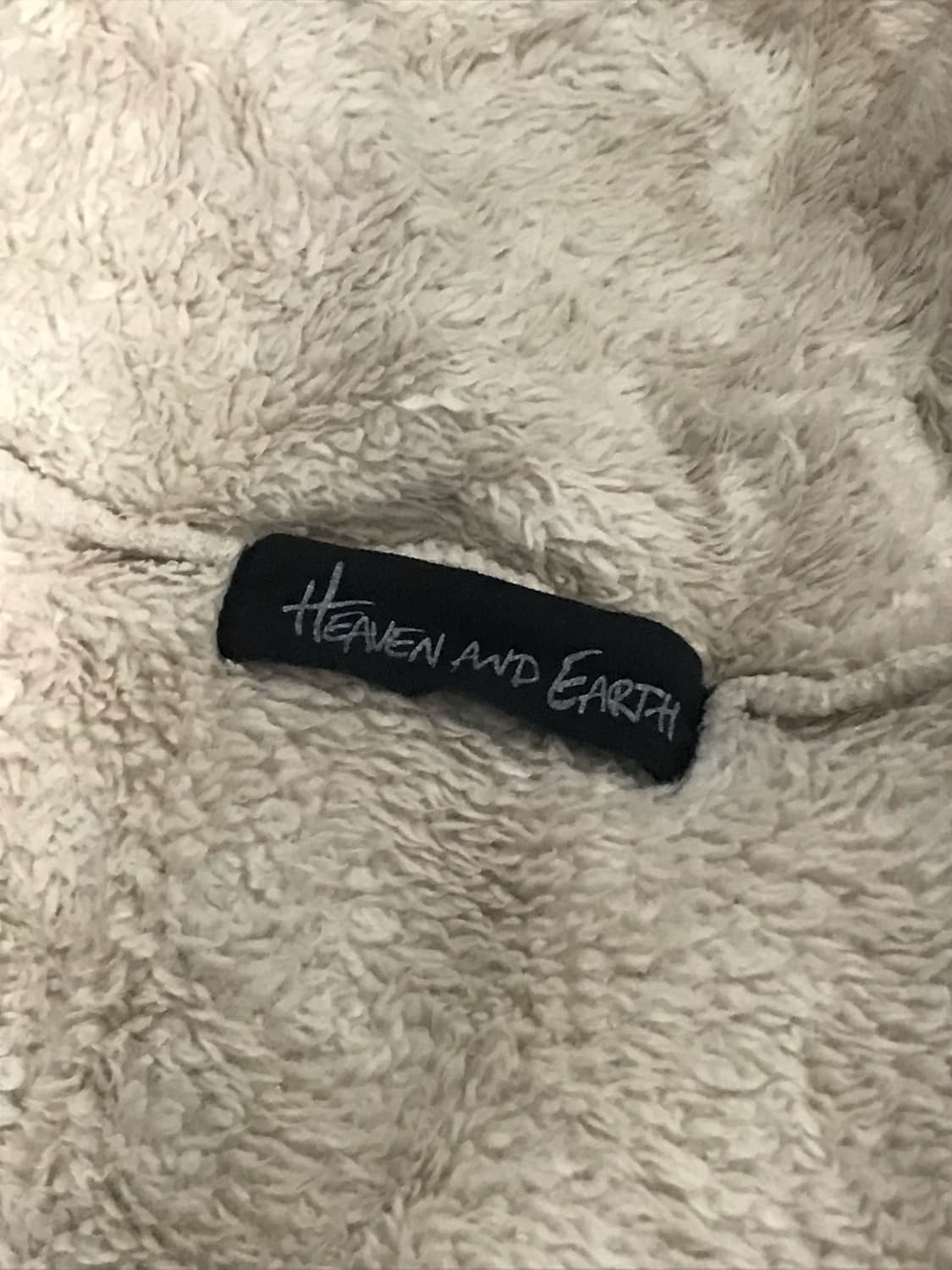 택포•빈티지 heaven and earth 사선 지퍼 하이넥 플리스 집업 상품이미지10