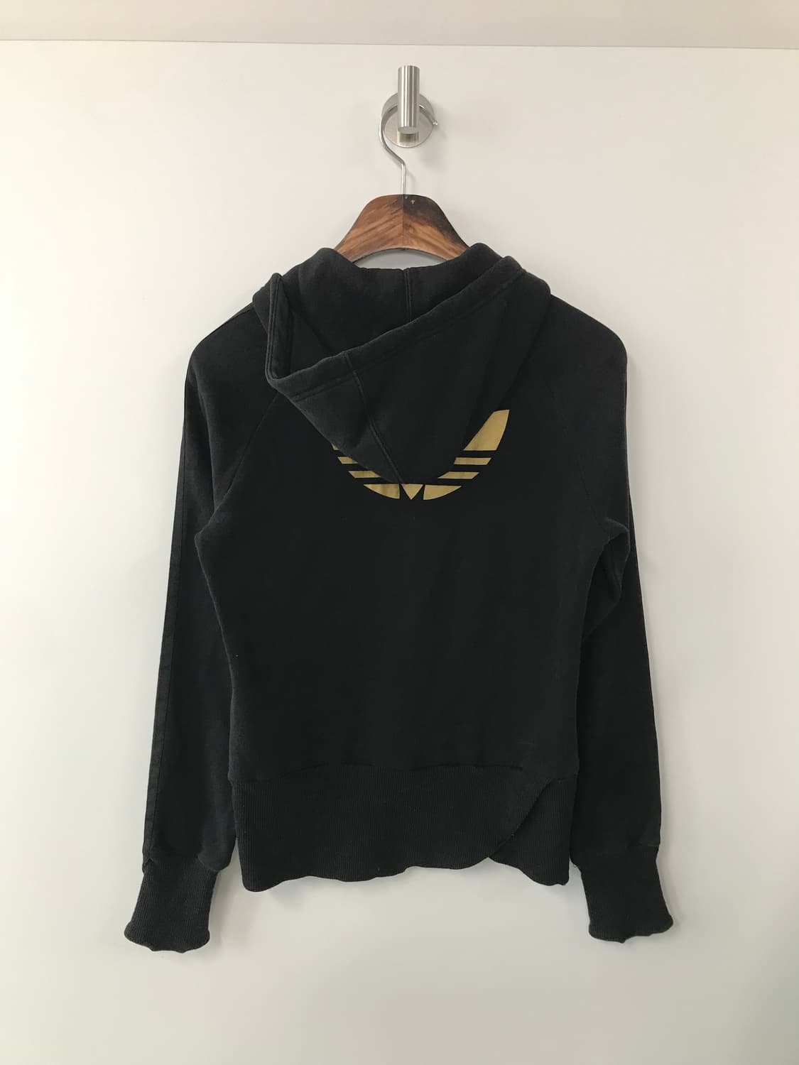 아디다스 파이어버드 백로고 블랙 후드집업 상품이미지4