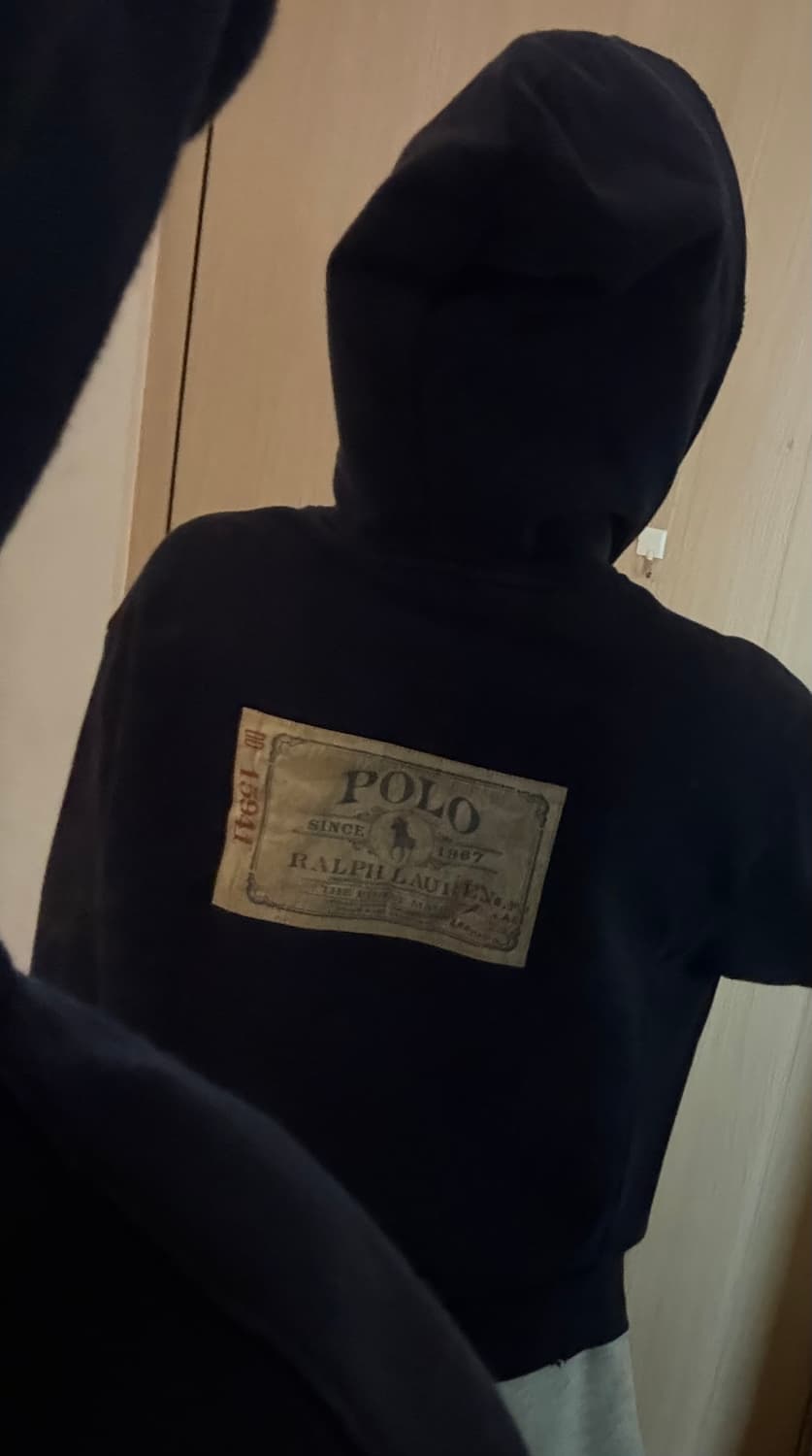 폴로 랄프 로렌 네이비 후드집업 상품이미지4