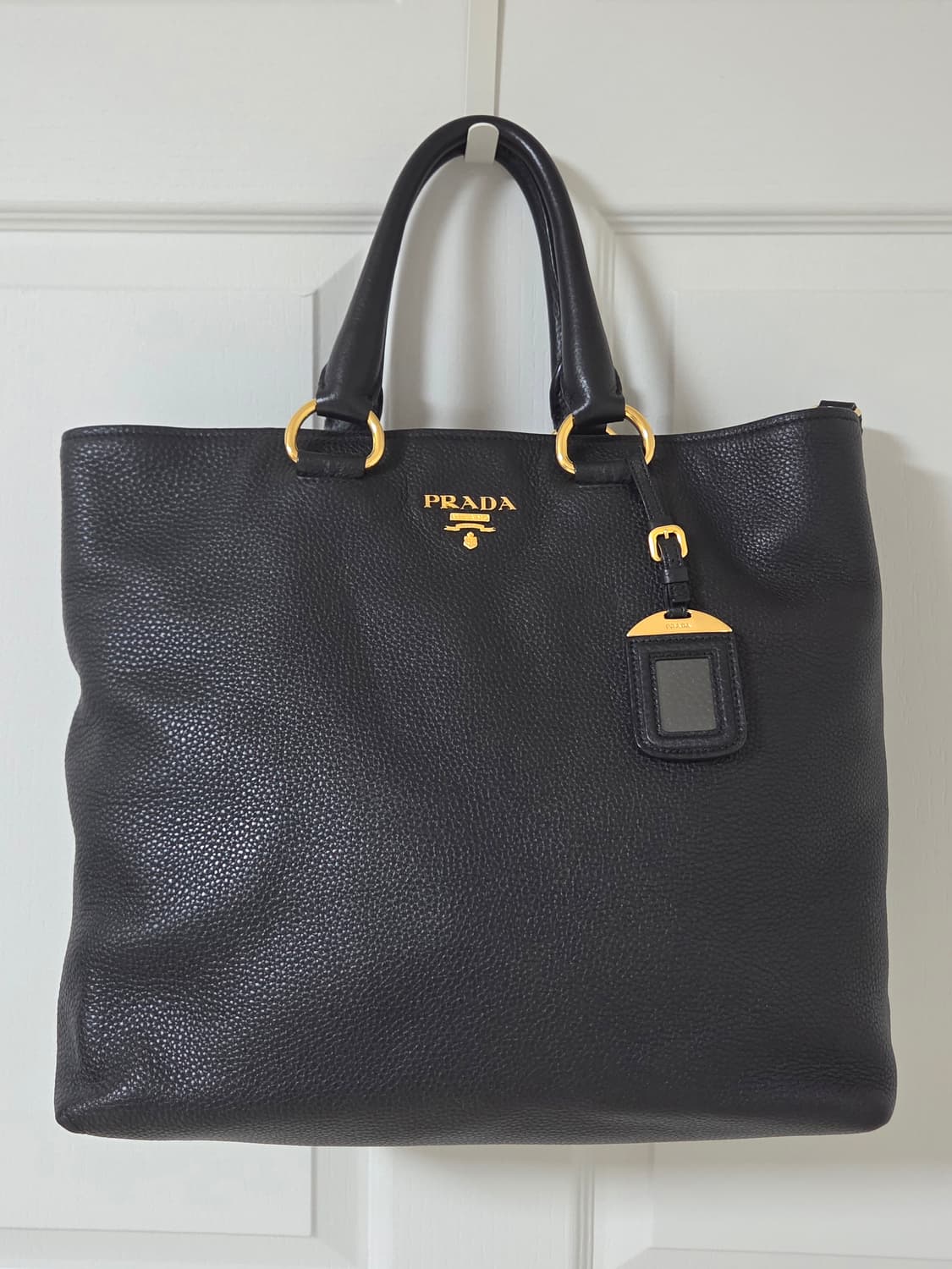 프라다 비텔로 피닉스 토트백 블랙 (2way) 상품이미지1