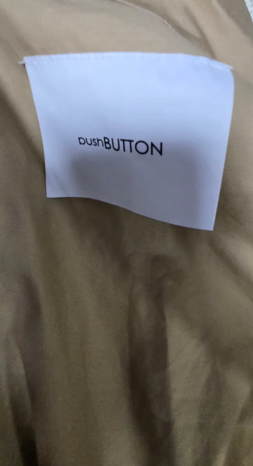 푸시버튼 베이지자켓 상품이미지6