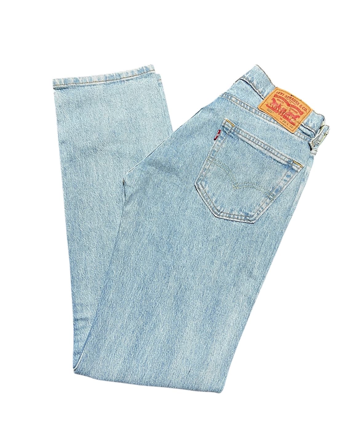 (새상품) 리바이스 505 연청 데님 청바지 28x32 상품이미지3