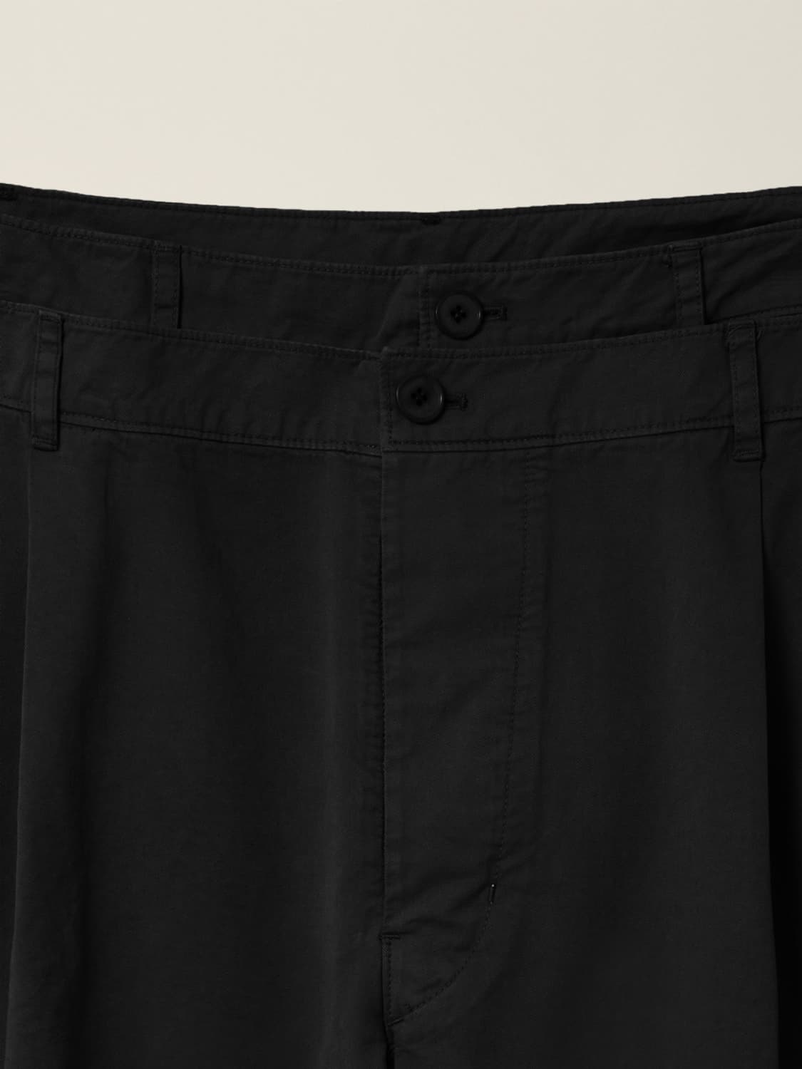 누마레 ee 더블 웨이스트 코튼 팬츠  상품이미지4