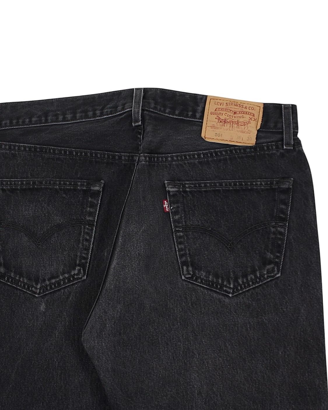 2000 USA 리바이스 501-0660 블랙 데님 팬츠 빈티지 미국제 상품이미지3