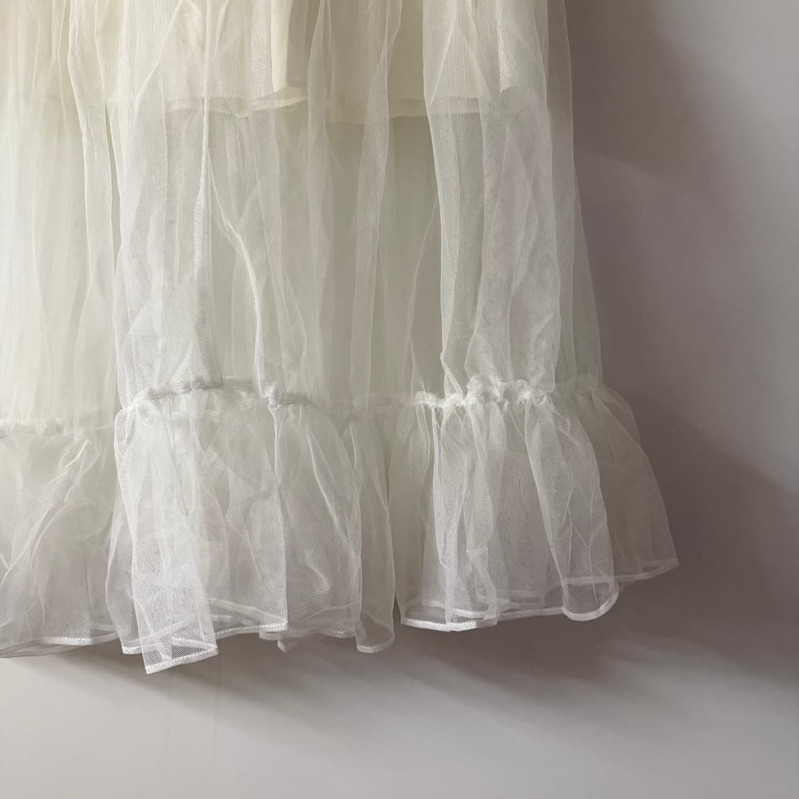 새상품 여자 롱 캉캉스커트 상품이미지4