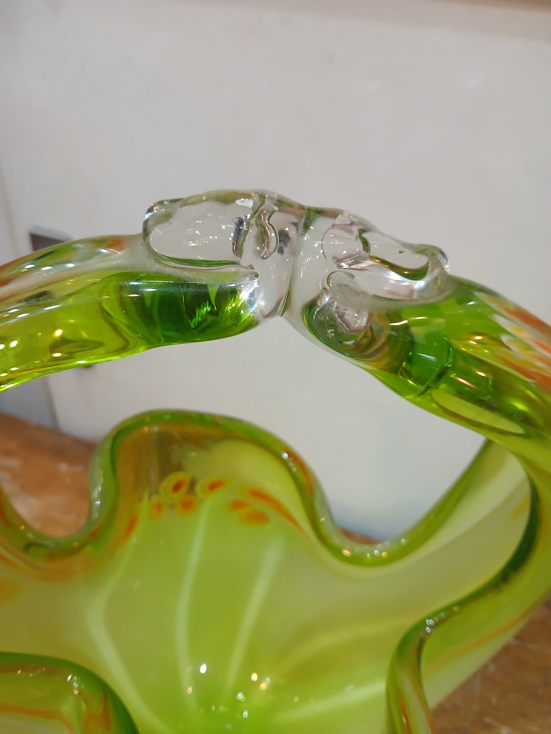 70년대 빈티지 마루티 글라스 화병 상품이미지2